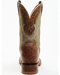 Dan Post Men's Inlay Embroidered Western Performance Boots - Broad Square Toe