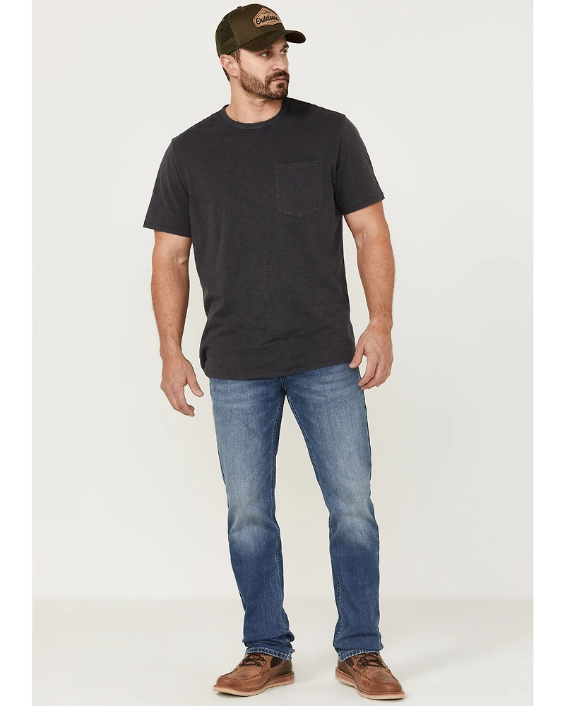 Brothers and Sons Men's Backcountry Wash Tucker Slim Straight Stretch Denim Jeans
