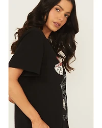 Idyllwind Women's Patch Country And Western Embellished Short Sleeve Graphic Tee