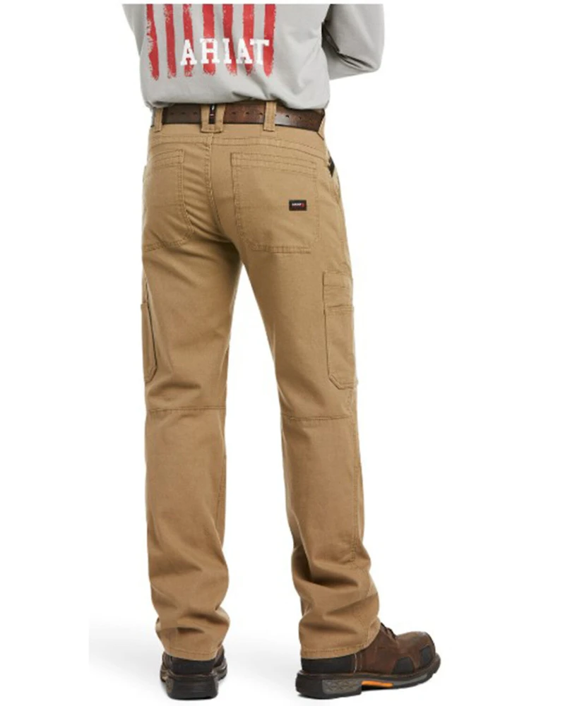 Ariat Men's FR M5 Duralight Stretch Canvas Straight Work Pants - Big