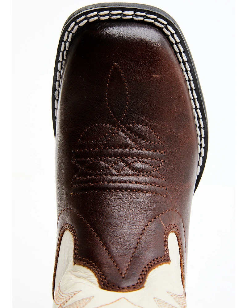 RANK 45® Boys' Austin Western Boots - Broad Square Toe
