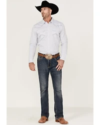 Cody James Men's Sand Creek Tonal Solid Long Sleeve Snap Western Shirt