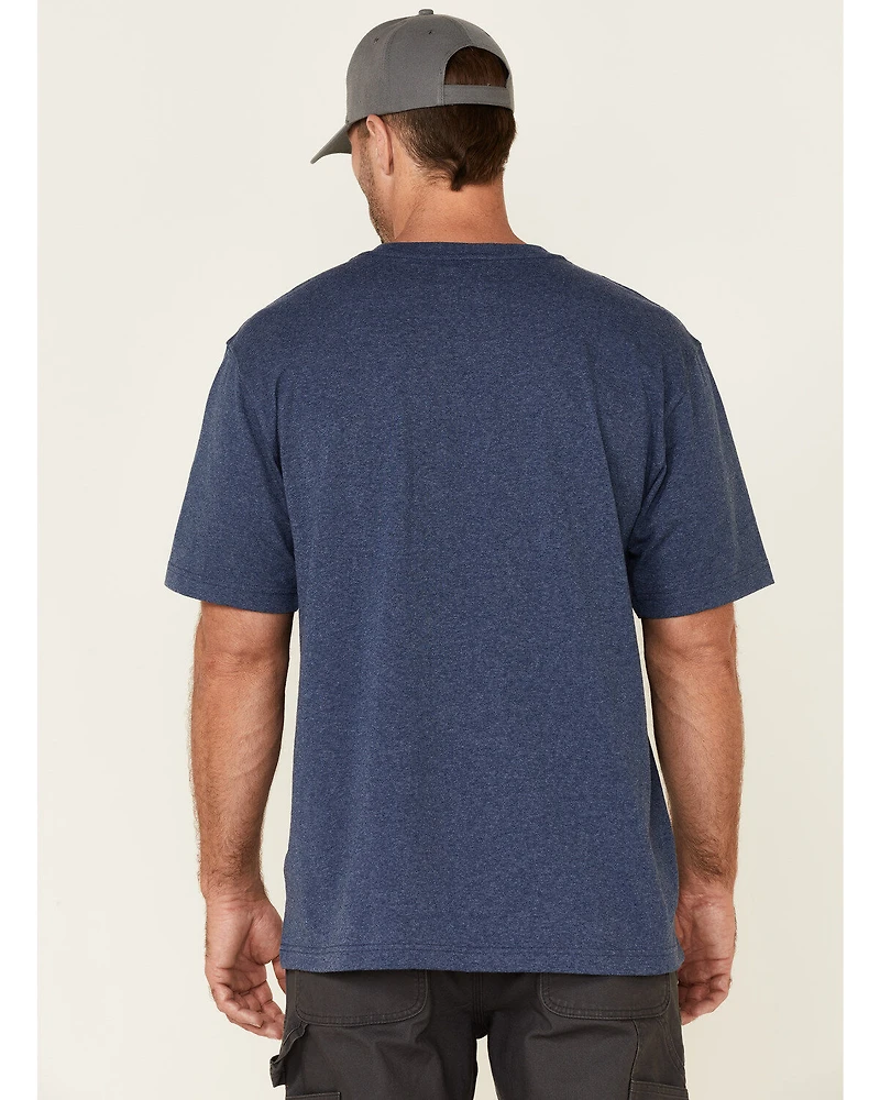 Carhartt Men's Loose Fit Heavyweight Logo Pocket Work T-Shirt