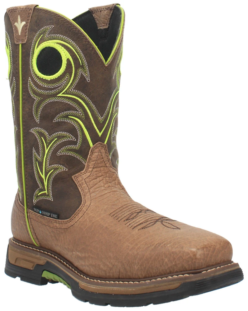 Dan Post Men's Storms Eye Waterproof EH Western Work Boots - Composite Toe