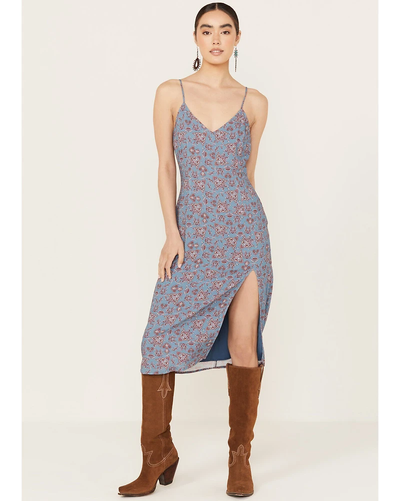 Beyond The Radar Women's Paisley Print Mini Dress