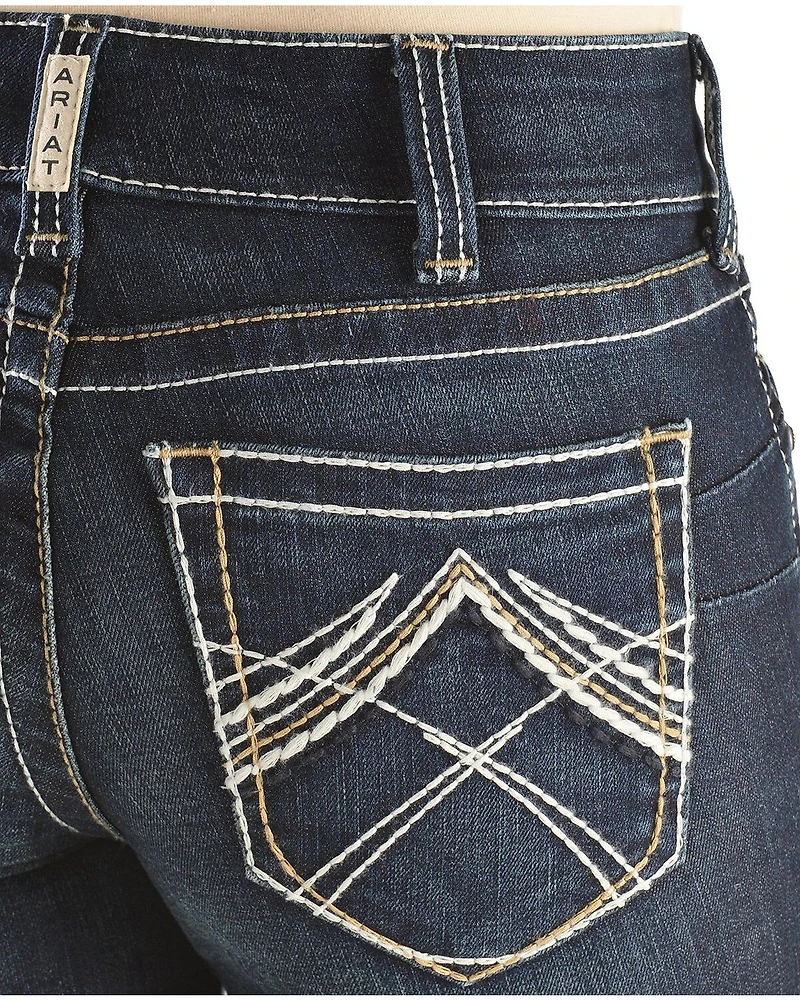 Ariat Women's Whipstitch Slim Bootcut Jeans