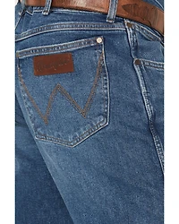 Wrangler Retro Men's 77MWZ Dark Wash Slim Bootcut Stretch Denim Jeans