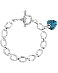 Montana Silversmiths Women's Untamable Heart Of Stone Bracelet