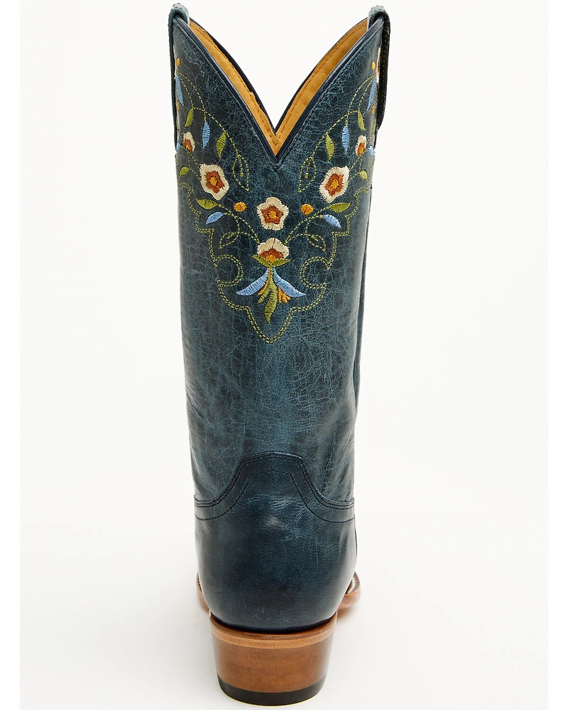 Shyanne Women's Stephanie Floral Western Boots - Snip Toe