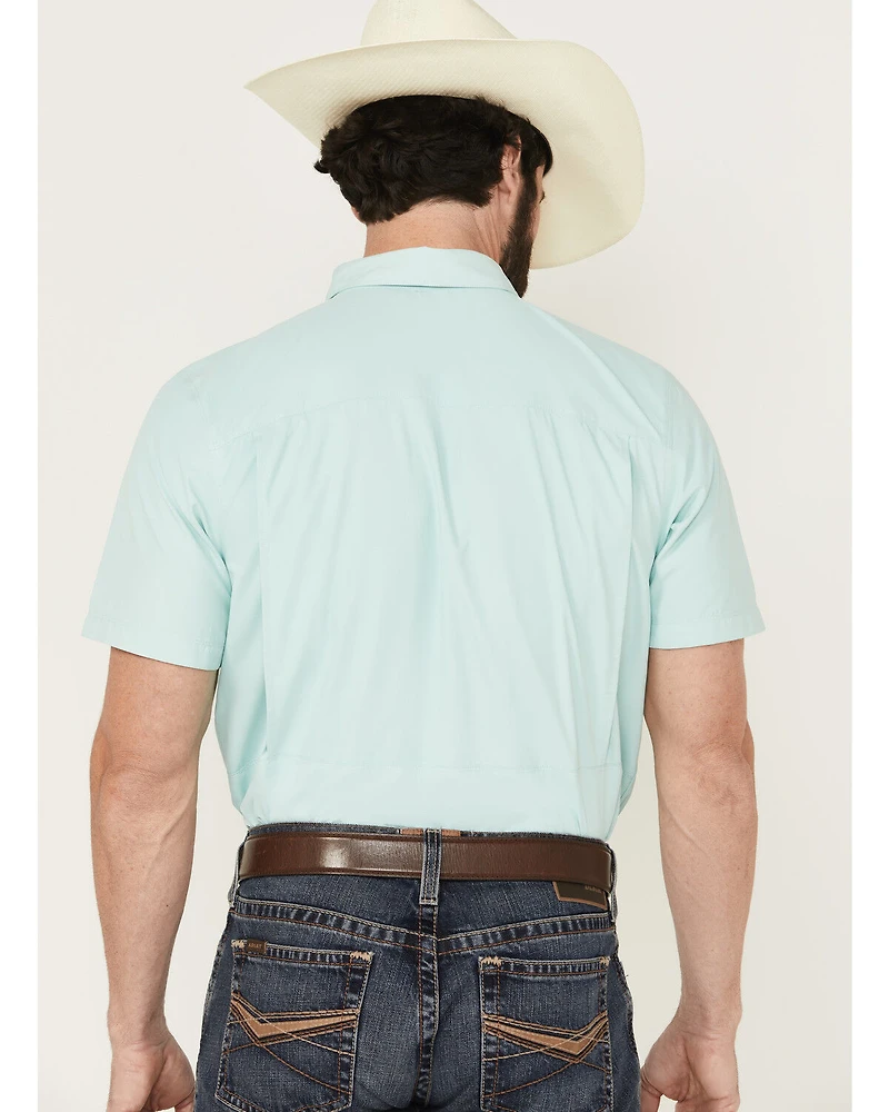 Ariat Men's VentTEK Outbound Solid Short Sleeve Button-Down Performance Shirt