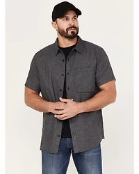 Brothers and Sons Men's Casual Short Sleeve Button-Down Western Shirt
