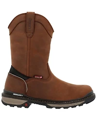 Rocky Men's Rams Horn Waterproof Pull-On Work Boots - Soft Toe