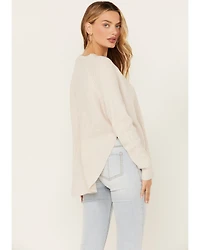 Cotton & Rye Women's Round Bottom Sweater
