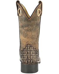 Smoky Mountain Little Boys' Gator Western Boots - Broad Square Toe