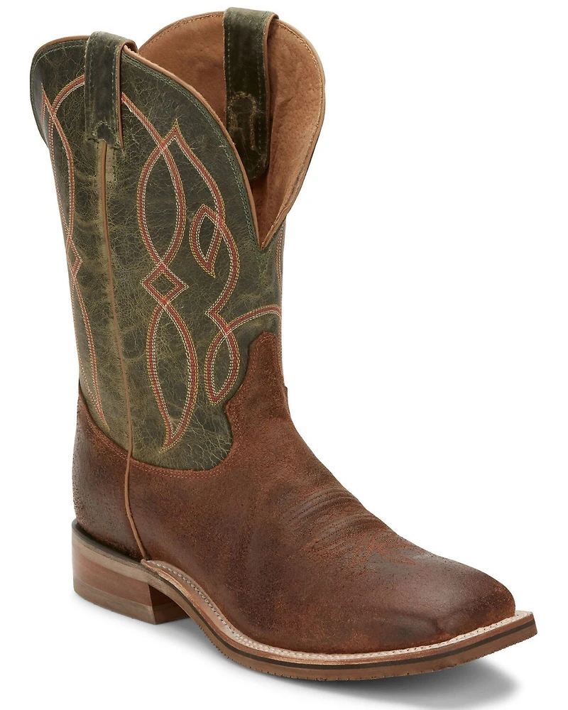Tony Lama Men's Landgrab Western Boots - Broad Square Toe