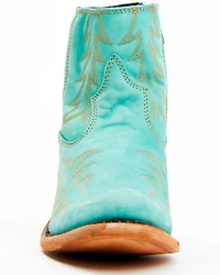 Caborca Silver Women's Katherine Western Booties - Round Toe