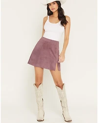 Idyllwind Women's Waters Suede Mini Skirt