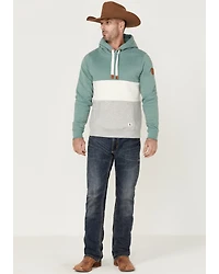 Wanakome Men's Colorblock Rivera Hooded Pullover Sweatshirt
