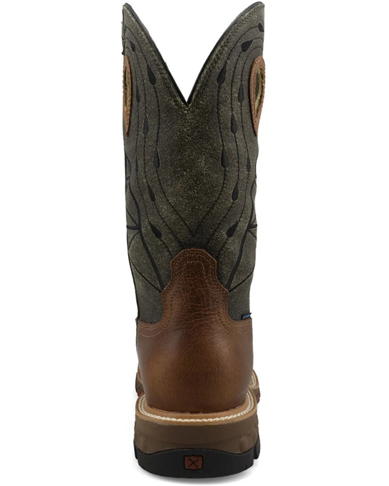 Twisted X Men's 12" Western Work Boots - Nano Composite Toe