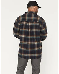 Thorogood Men's Plaid Print Heavyweight Long Sleeve Button-Down Flannel Shirt