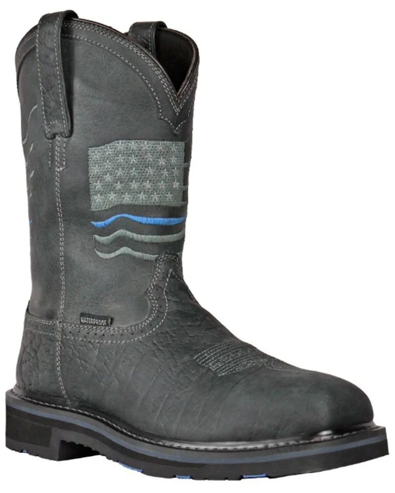 Hoss Men's Rushmore Wellington Western Work Boots - Composite Toe