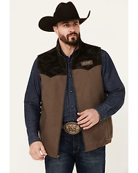 Cinch Men's Solid Twill Concealed Carry Zip Vest