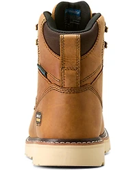 Ariat Women's Rebar 6" Wedge Waterproof Moc Toe Work Boots - Soft
