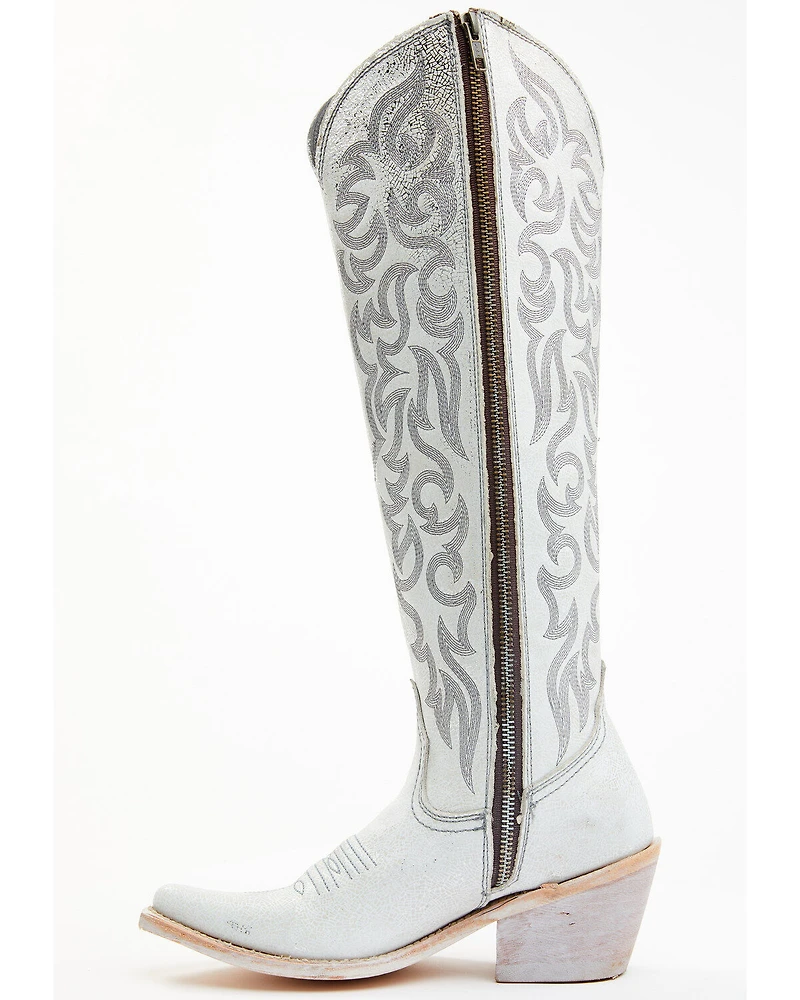 Liberty Black Women's Allie Nite Life Embroidered Tall Western Boots - Snip Toe