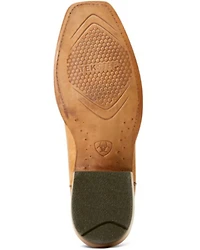 Ariat Men's Futurity Slider Exotic Ostrich Western Boots - Square Toe