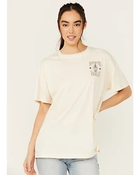 Cleo + Wolf Women's Avery Short Sleeve Boyfriend Graphic Tee