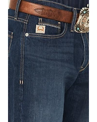 Cinch Men's Sawyer Dark Wash Loose Bootcut Stretch Denim Jeans