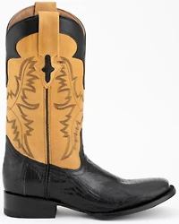 Ferrini Men's Nash Exotic Ostrich Leg Western Boots - Square Toe