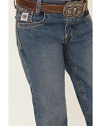 Cinch Boys' White Label Slim Straight Denim Jeans