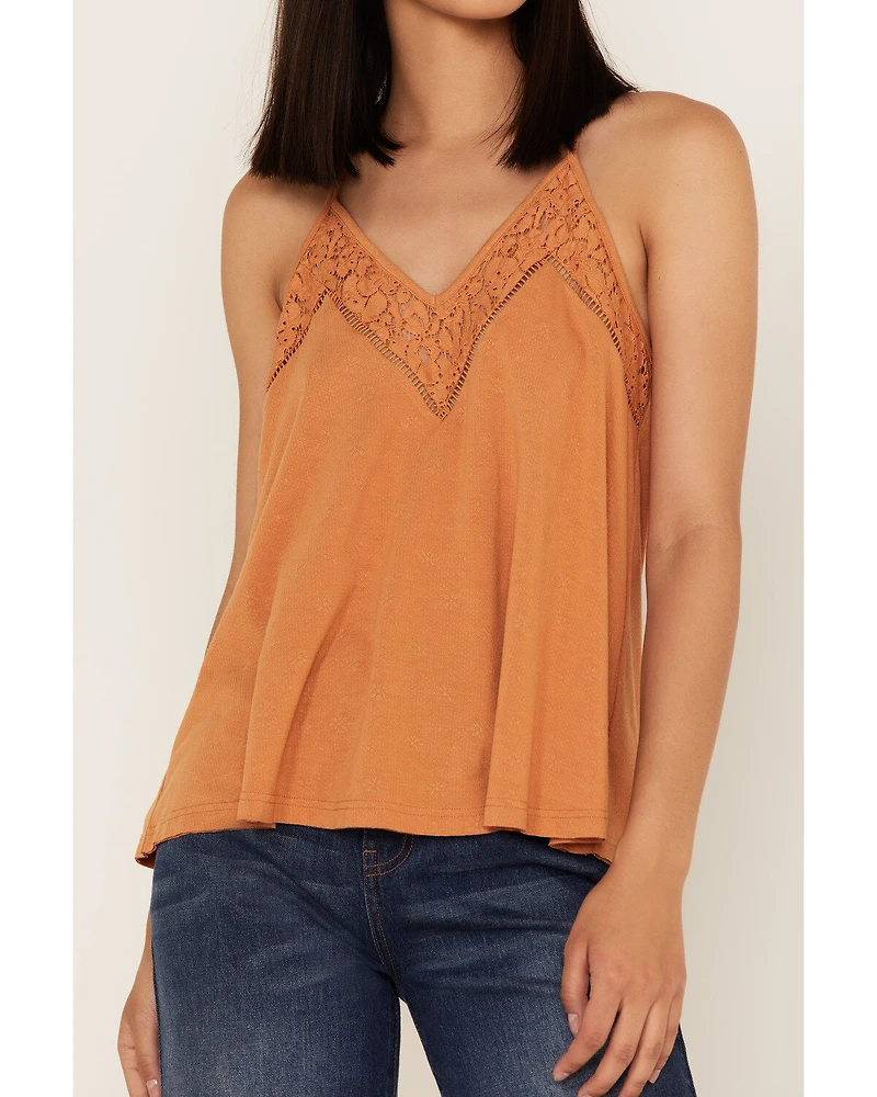 Miss Me Women's Lace Cami Top