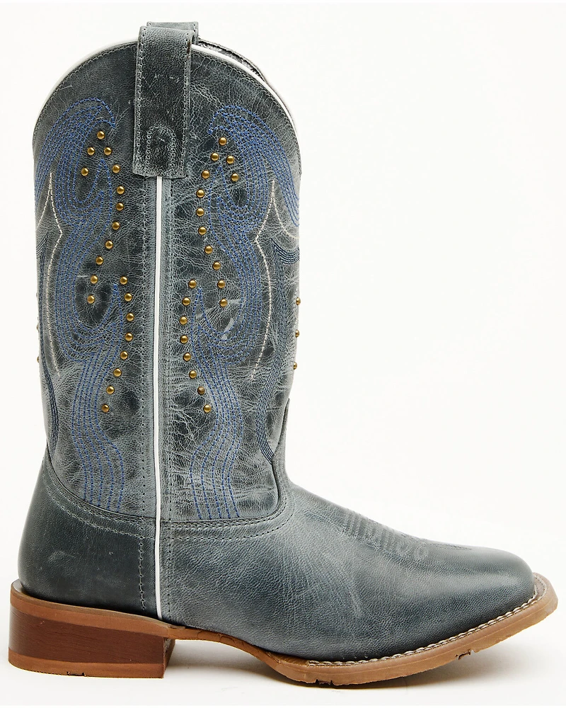 Laredo Women's Chic Western Boots - Broad Square Toe
