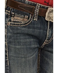 Panhandle Boys' Dark Wash Vintage Revolver Denim Jeans