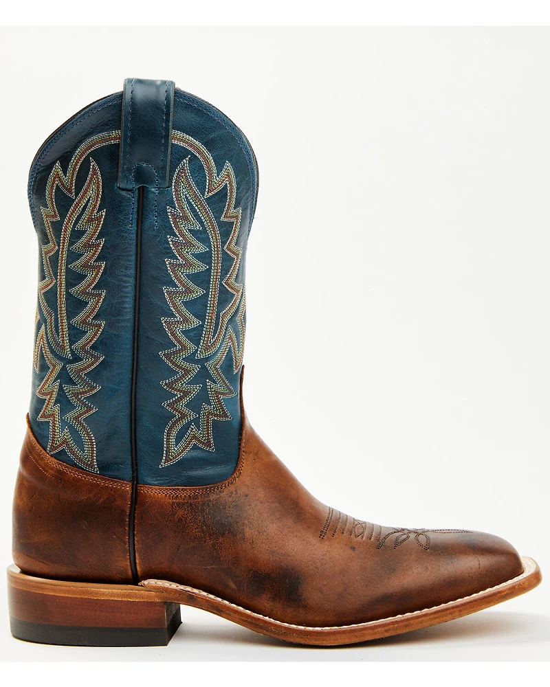 Justin Men's Poston Western Boots - Broad Square Toe