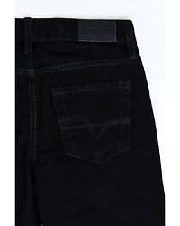 Cody James Boys' Night Rider Mid Rise Rigid Relaxed Bootcut Jeans