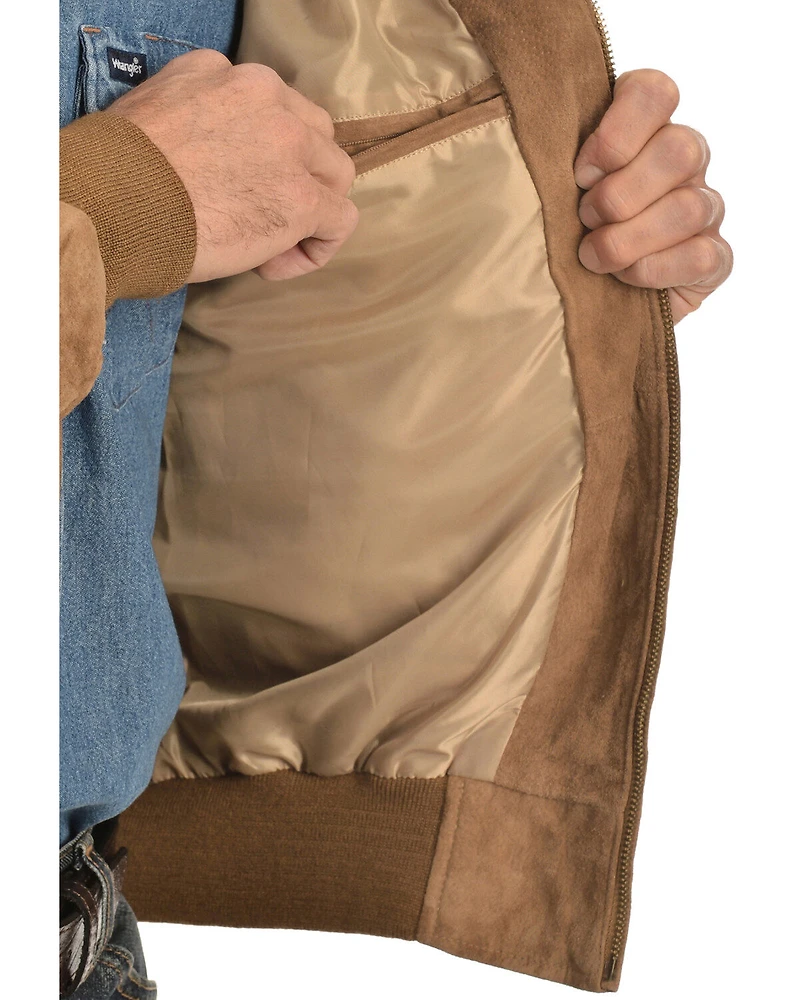 Scully Boar Suede Leather Arena Jacket