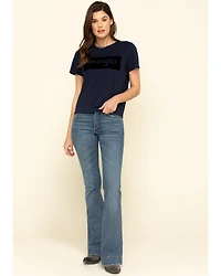 Wrangler retro Women's Vintage Medium Shelby Trouser Jeans