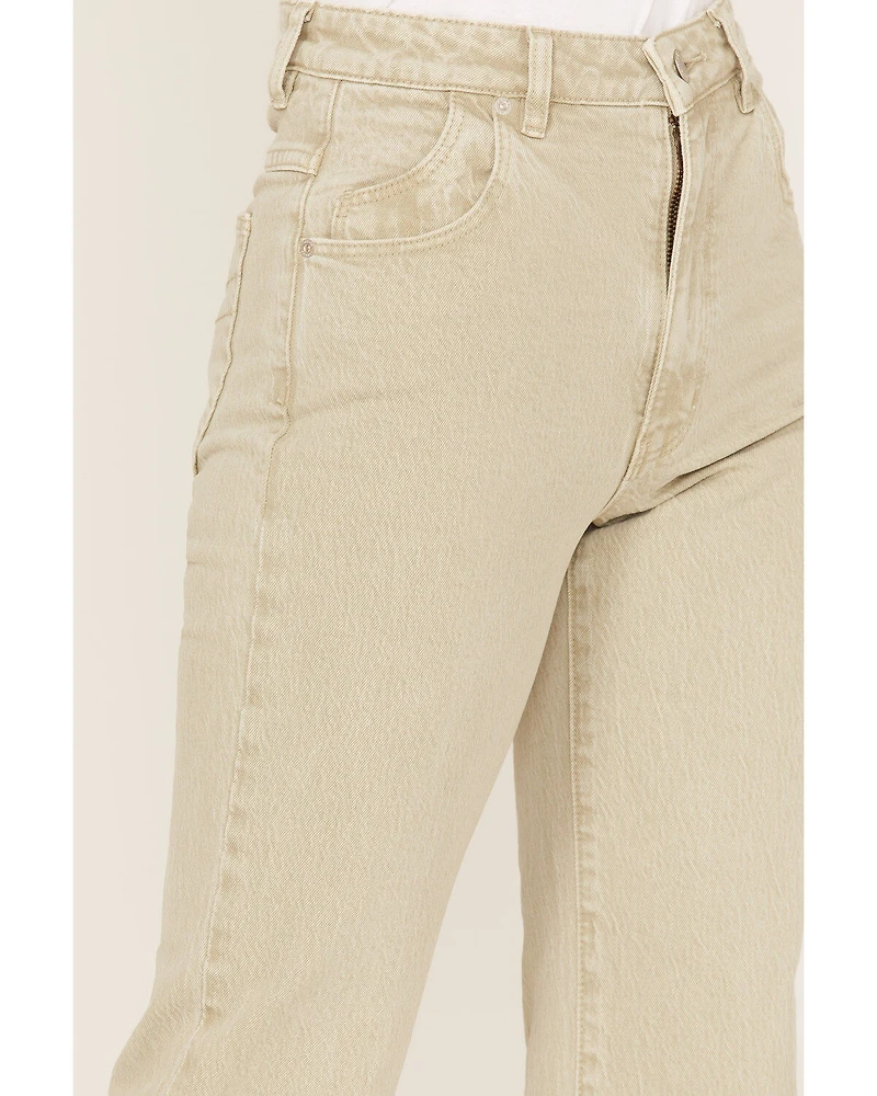 Rolla's Women's High Rise Eastcoast Cropped Flare Jeans