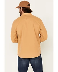 Pendleton Men's Mustard Beach Shack Solid Long Sleeve Western Shirt