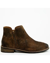 Diba True Women's Citrus Sweet Suede Booties - Round Toe