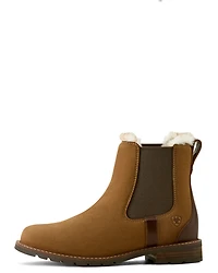 Ariat Women's Wexford Sherpa Waterproof Chelsea Boots - Round Toe