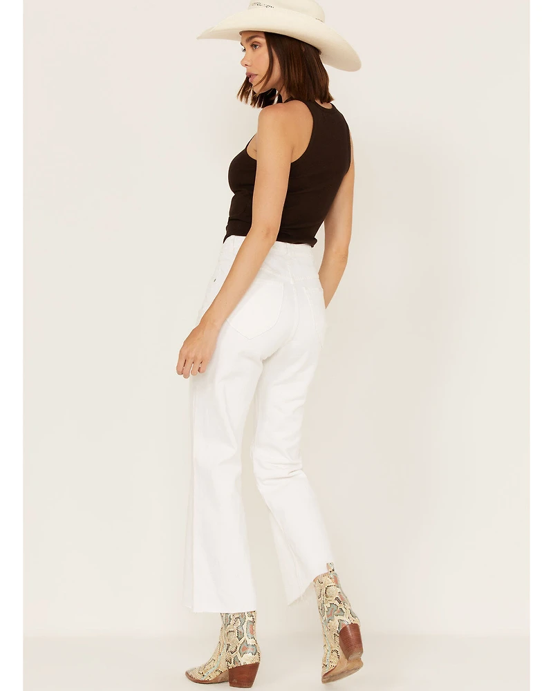 Rolla's Women's High Rise Eastcoast Cropped Flare Jeans