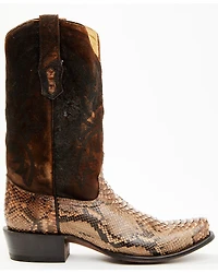 Corral Men's Exotic Python Western Boots - Square Toe