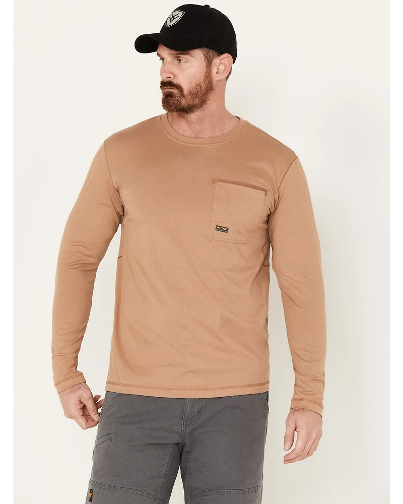 Ariat Men's Rebar Workman Long Sleeve Graphic Work Shirt