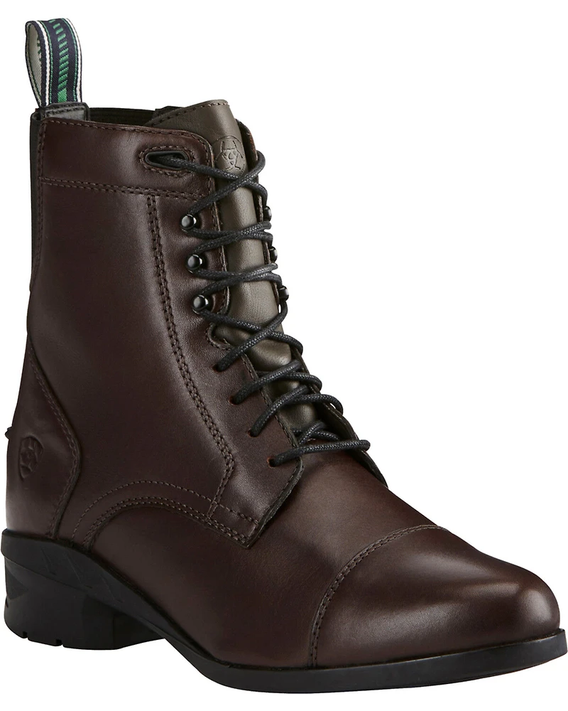 Ariat Women's Heritage IV Lace Paddock English Riding Boots - Round Toe