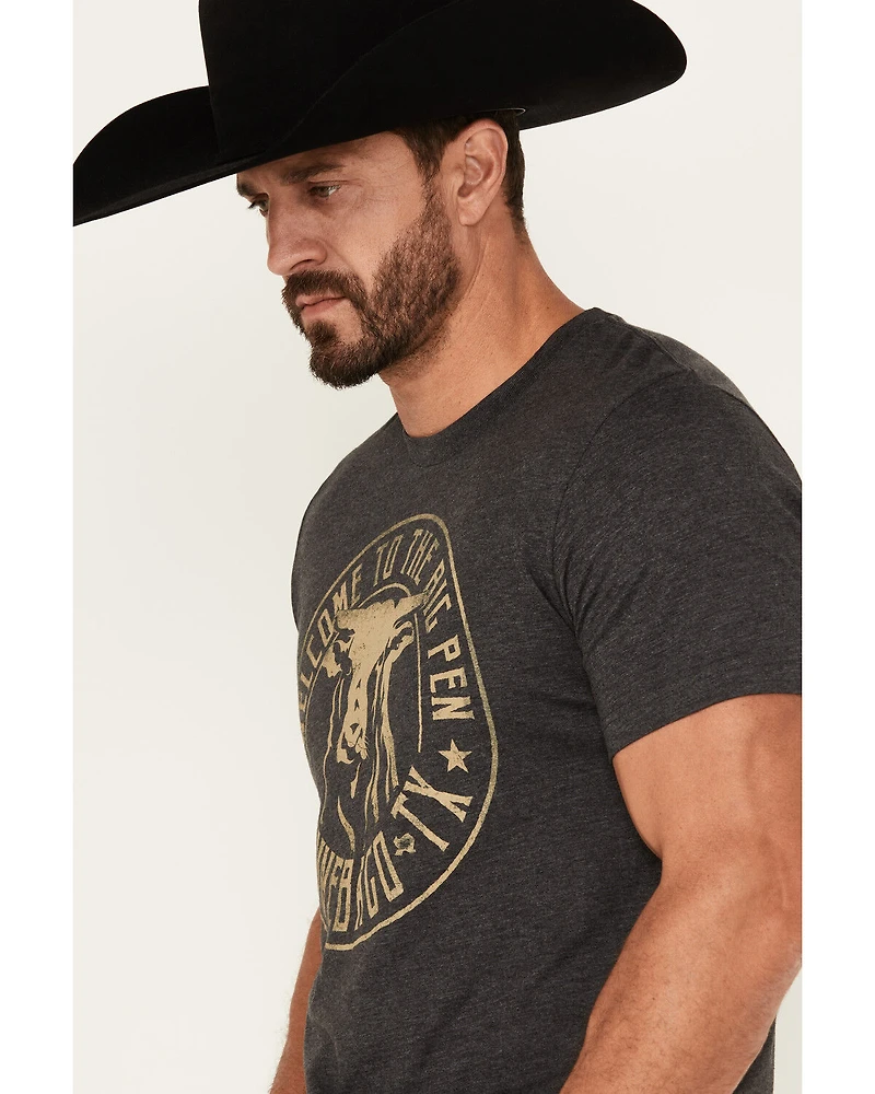 Rodeo Time Men's Welcome To The Big Pen Short Sleeve Graphic T-Shirt