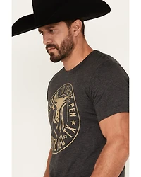 Rodeo Time Men's Welcome To The Big Pen Short Sleeve Graphic T-Shirt